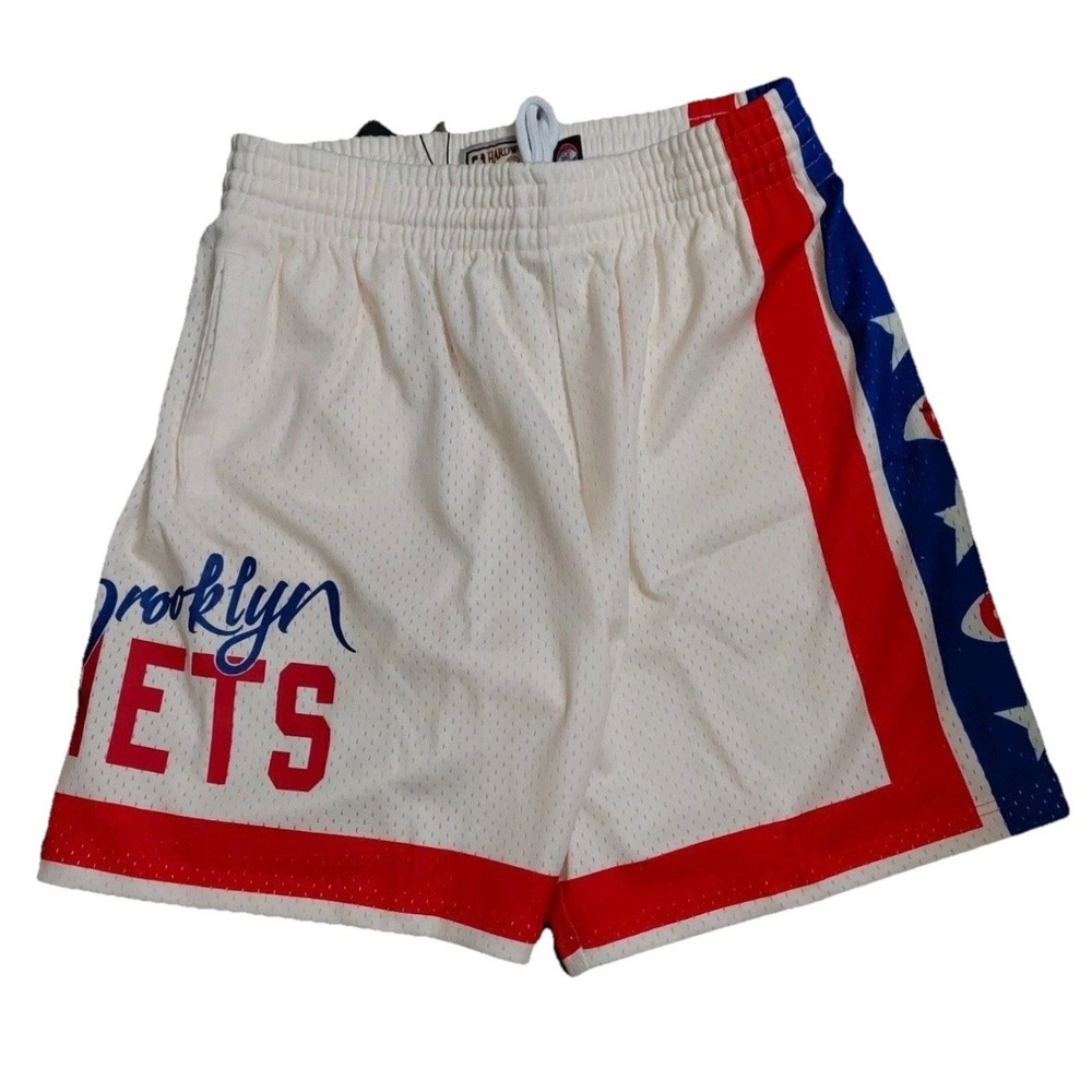 Mitchell & Ness NBA Brooklyn Nets Joey Badass Collab Remix Shorts Men's Large